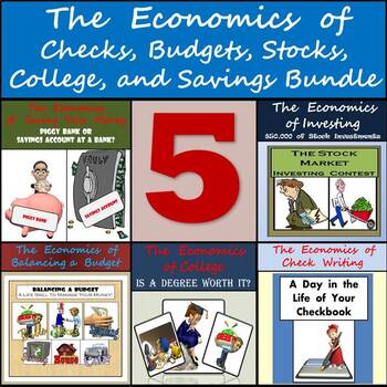 Preview of Middle School Economics Financial Literacy Activities Bundle