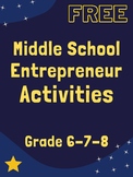 Middle School Entrepreneur Activities (Online Business)