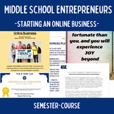 Middle School Entrepreneurs: Online Business Course