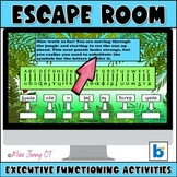 Middle School Escape Room Executive Functioning Activity B