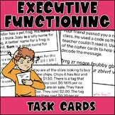 Middle School Executive Functioning Skills Task Cards