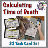Middle School Forensics: Calculating Time of Death 101 Task Cards