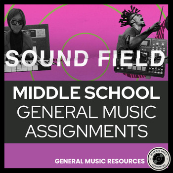 Preview of Middle School General Music Substitute Plans | PBS's Sound Field Assignments