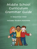 Middle School Grammar Curriculum Guide in Sequential Order