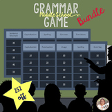Middle School Grammar Game Bundle- over 25% off individual prices