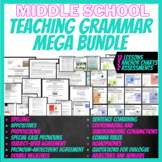 Middle School Grammar Lessons MEGA BUNDLE