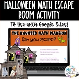 Middle School Halloween Math Activity - Halloween Digital 