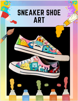 Preview of Middle School/High School Sneaker Shoe Art