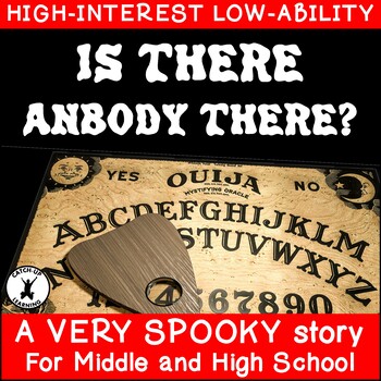 Preview of Middle School High School Spooky Original Ghost Story High Interest Low Ability