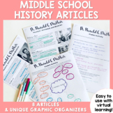 Middle School History Articles for U.S. History Academic E