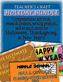 Middle School Holiday BUNDLE ELA/Social Studies