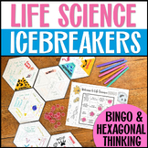 Middle School Icebreakers First Week of School Life Scienc