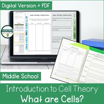 Preview of Introduction to Cells and Cell Theory Activities - Digital & PDF