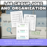 Middle School Lab Group Jobs + Organization Materials