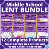 Middle School Lent Bundle