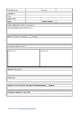 Middle School Lesson Plan Template Journal Objective and P