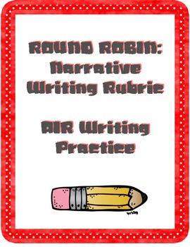 Preview of Middle School Level Writing Rubrics: Narrative, Argumentative, Informative