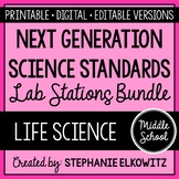 Middle School NGSS Life Science Lab Bundle | Printable, Di