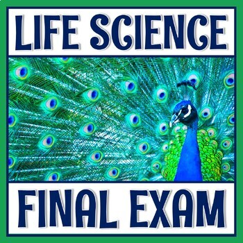 Preview of Biology Life Science FINAL EXAM ASSESSMENT Middle School NGSS 2 Versions