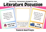 Middle School Literature Discussion Prompts