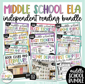 Preview of Middle School Literature and Nonfiction Reading Activities Lessons Assessments