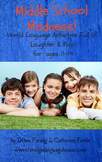 Middle School Madness:  Foreign Language Games for 11-15 Yr Olds