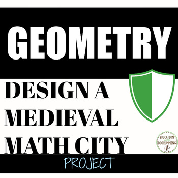 Preview of Geometry Project Based Learning Math City