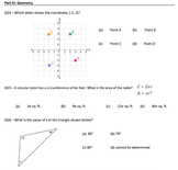 Middle School Math Diagnostic Assessment (Google Form quiz)