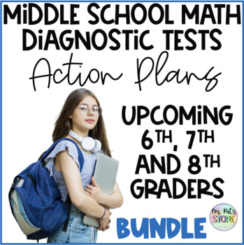 Preview of Middle School Math Diagnostic Tests and Action Plan