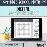 Middle School Math Digital Bundle