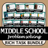 Middle School Math | Entire Course of Rich Tasks | Engagin