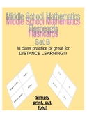 Middle School Math Flashcards Set B