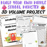 Middle School Math Monster 3D Volume Project | Real World 