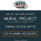 Middle School Math Mural Project (End of the Year Activity)