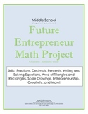 Middle School Math Project with Rubric: Future Entrepreneur