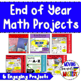 Middle School Math Projects for End of the Year Activities