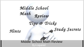 Preview of Middle School Math Review