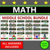 Middle School Math Worksheets 6th Grade Math 7th Grade Math 8th Grade Math