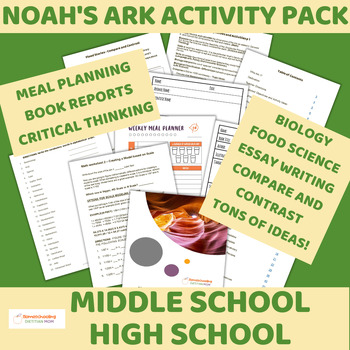Preview of Middle School Math and Science - Noah's Ark