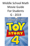 Middle School Math at the Movies: Toy Story 4