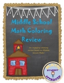 Middle School Math/Algebra/Pre-Algebra/Complete Coloring Review