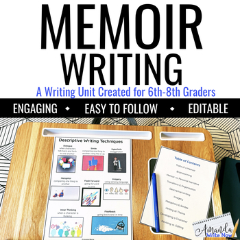 Preview of Middle School Memoir Unit | Memoir Writing Unit | Memoir Mini Lessons