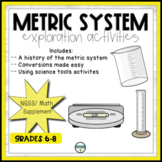 Middle School Metric System Conversion Activities and Work