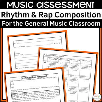 Preview of Music Rhythm Composition Project | Music Assignment