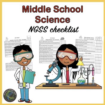Preview of Middle School Science NGSS Checklist