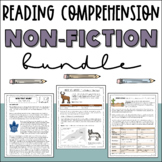 Middle School Non-Fiction Reading Bundle. Reading Comprehe