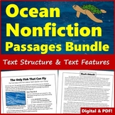 Middle School Nonfiction Unit - Ocean - Text Features & Te