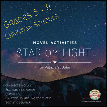 Preview of Middle School Novel Study - STAR OF LIGHT
