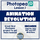 Middle School Photopea Lesson 1: Animation Revolution