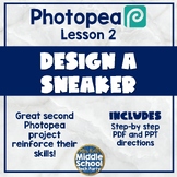 Middle School Photopea Lesson 2: Design a Sneaker